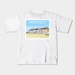 Aberystwyth - Ceredigion, North Wales Kids T-Shirt